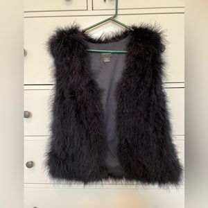 Club Monaco Feather Vest - Navy, size Small